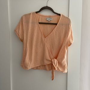 Madewell wrap top
